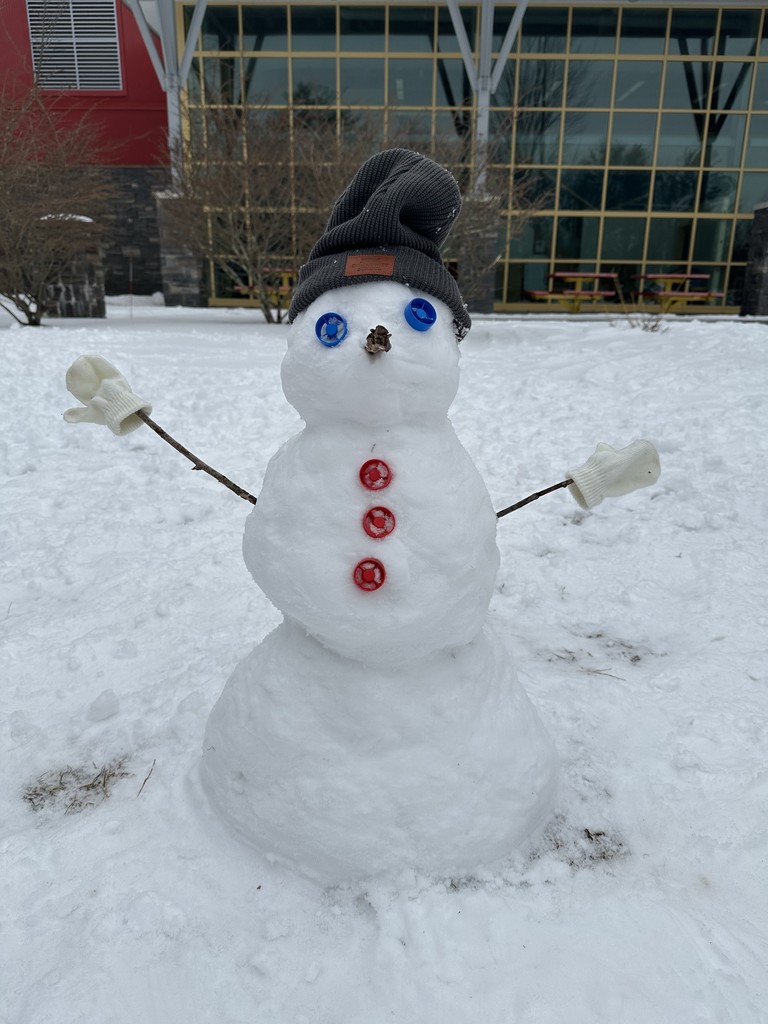 Fluffy the snowman