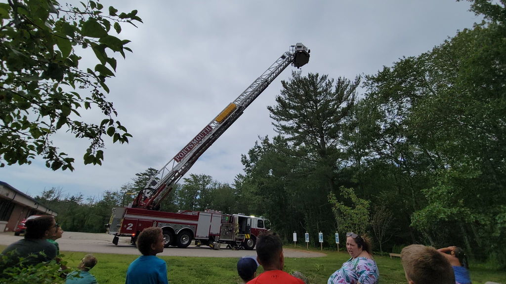 PEAK Visit Fire fighters