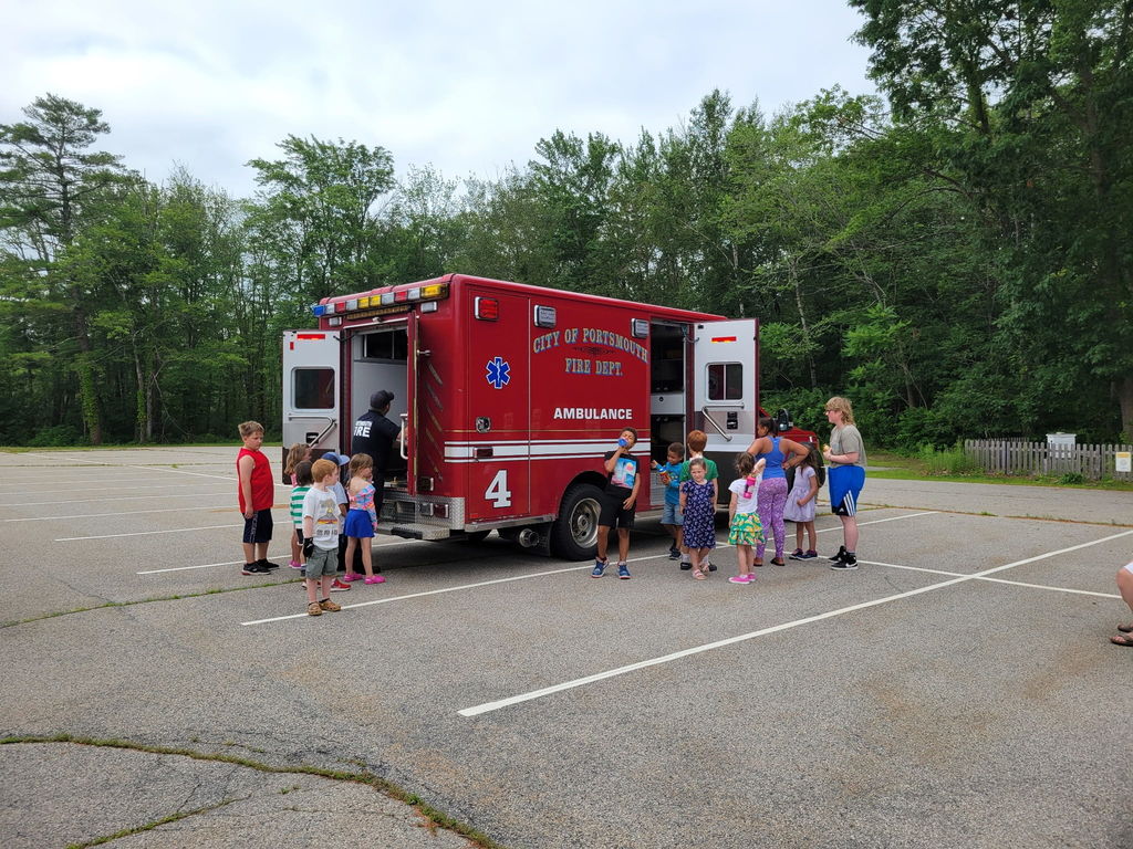 PEAK Visit Fire fighters