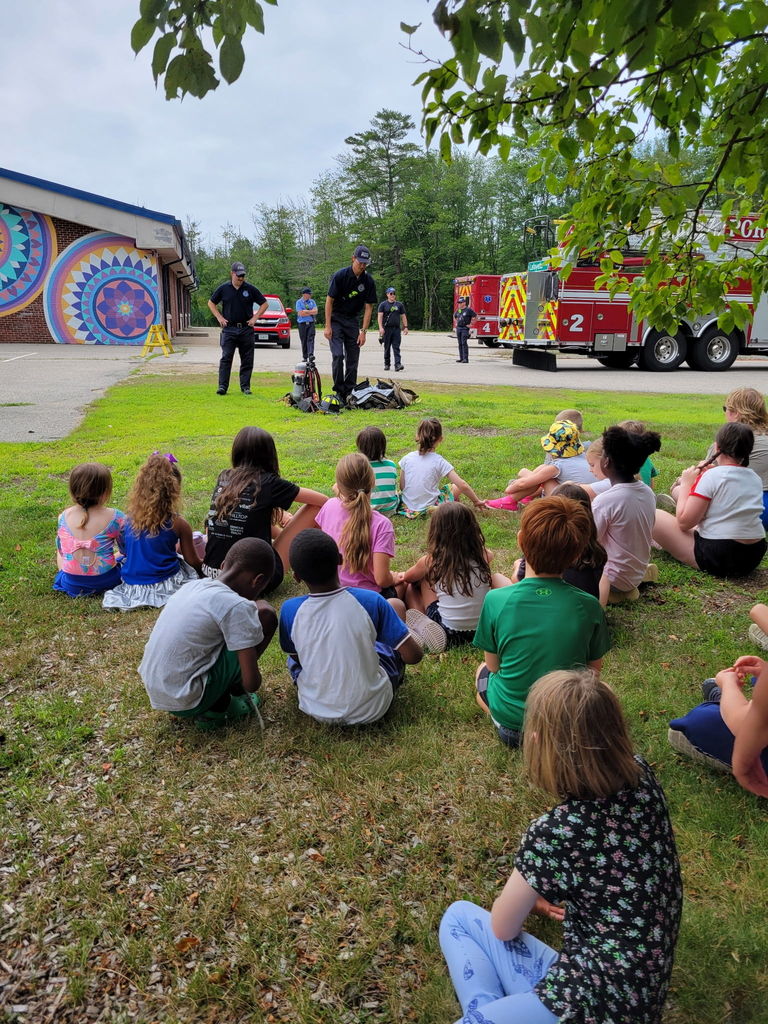 PEAK Visit Fire fighters