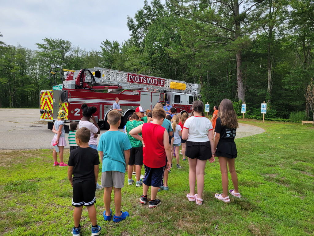 PEAK Visit Fire fighters