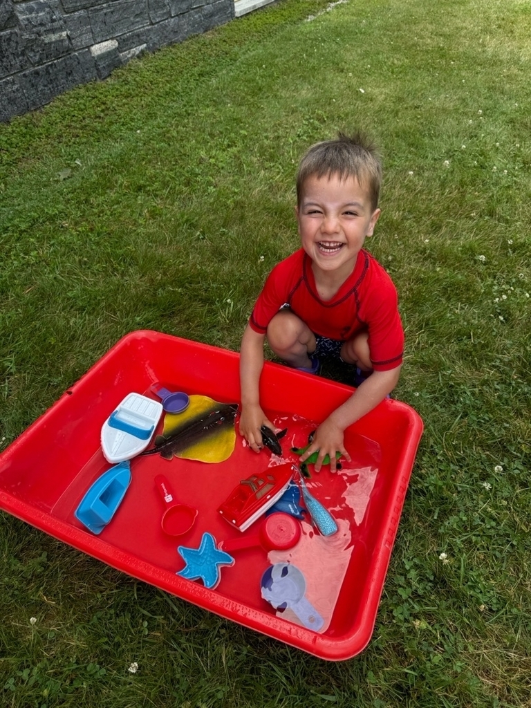 sensory water Play