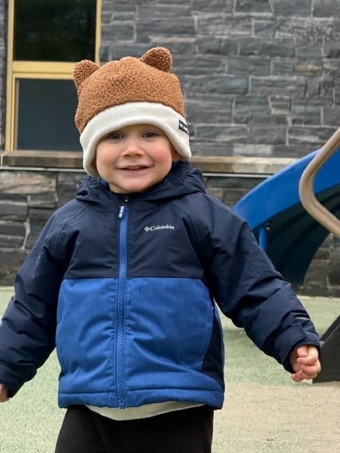 Bundle up it's cold! 