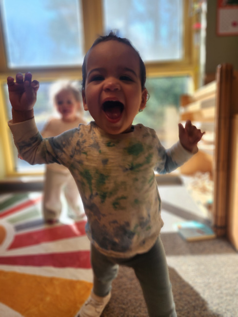 Infant Playing