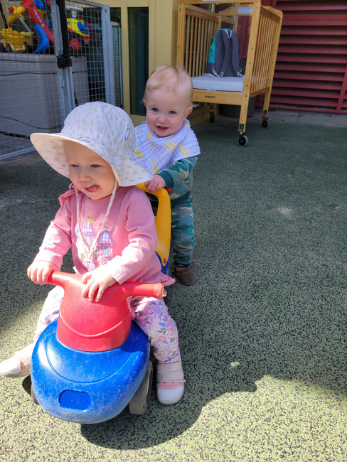 Infants At Play