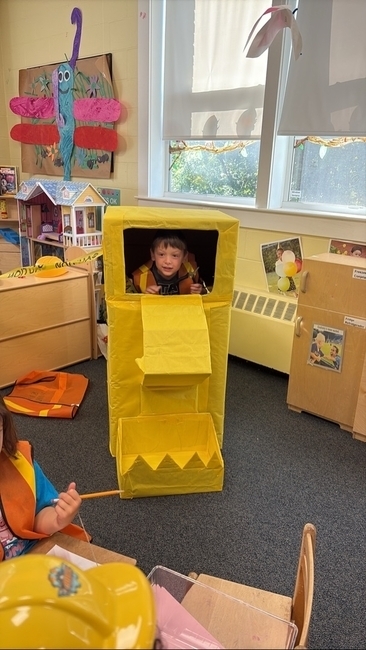 hard at work