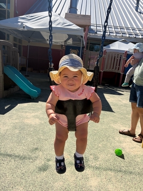 Baby Swinging