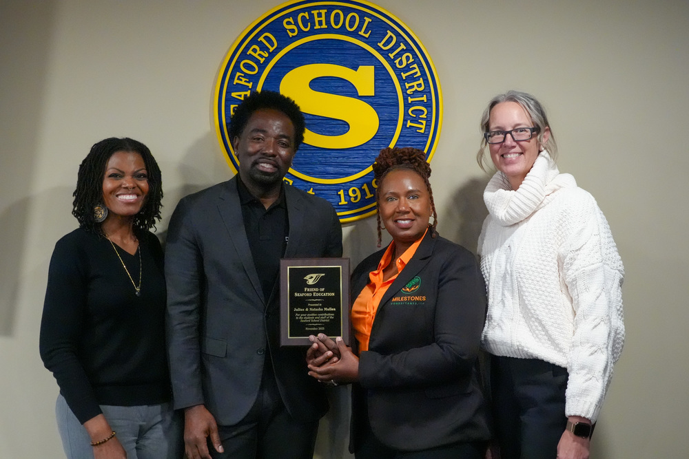 Dr. Julius Mullen and Mrs. Natasha Mullen - Friends of Seaford Education