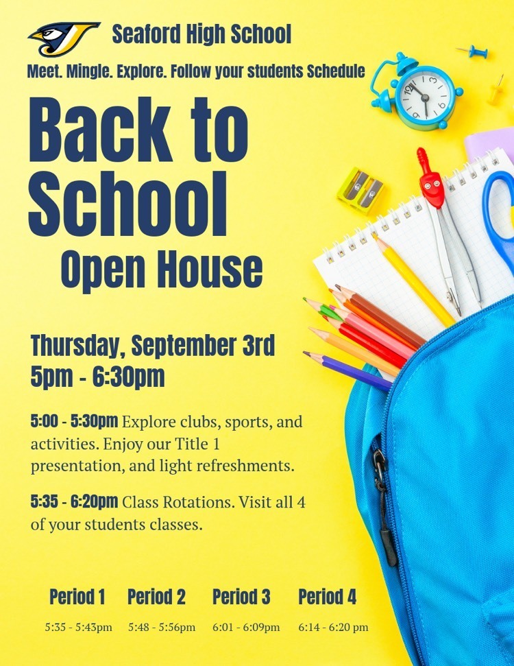 back to school open house