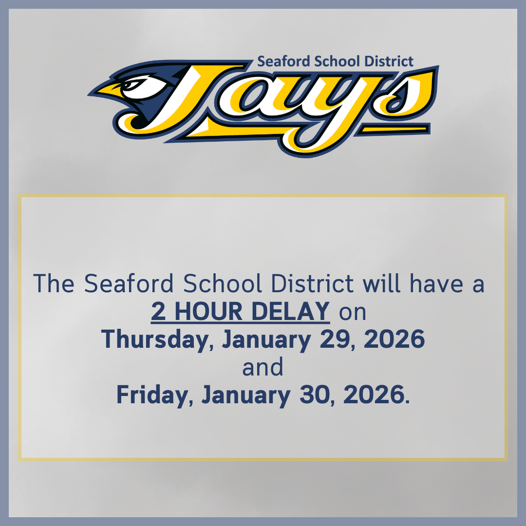 2 hour delay on 1/29 and 1/30