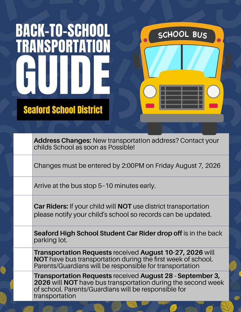 Important Transportation Information for the 2026–2027 School Year