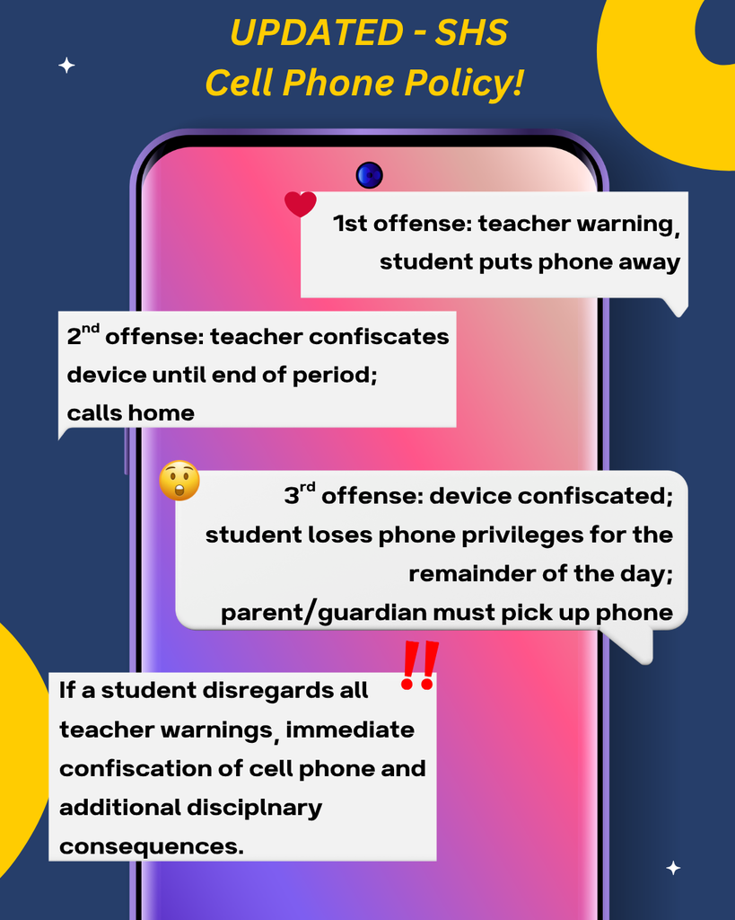 Updated Cell Phone Policy
