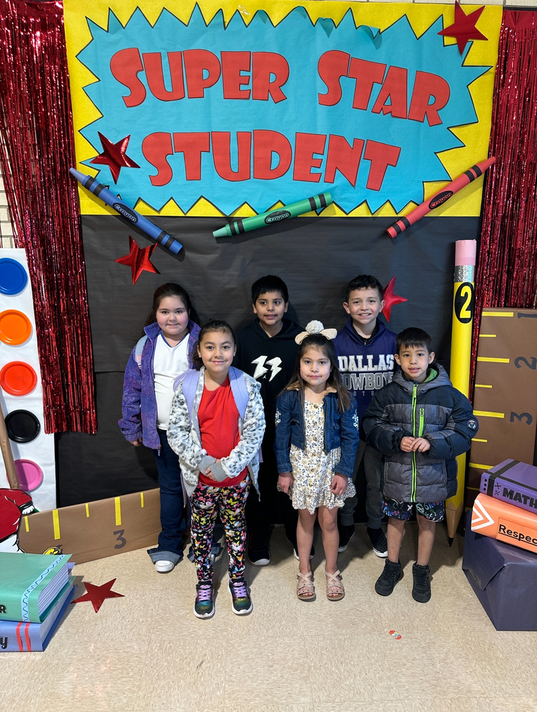 Elementary Super Star Students Feb. 1923 Seagraves ISD