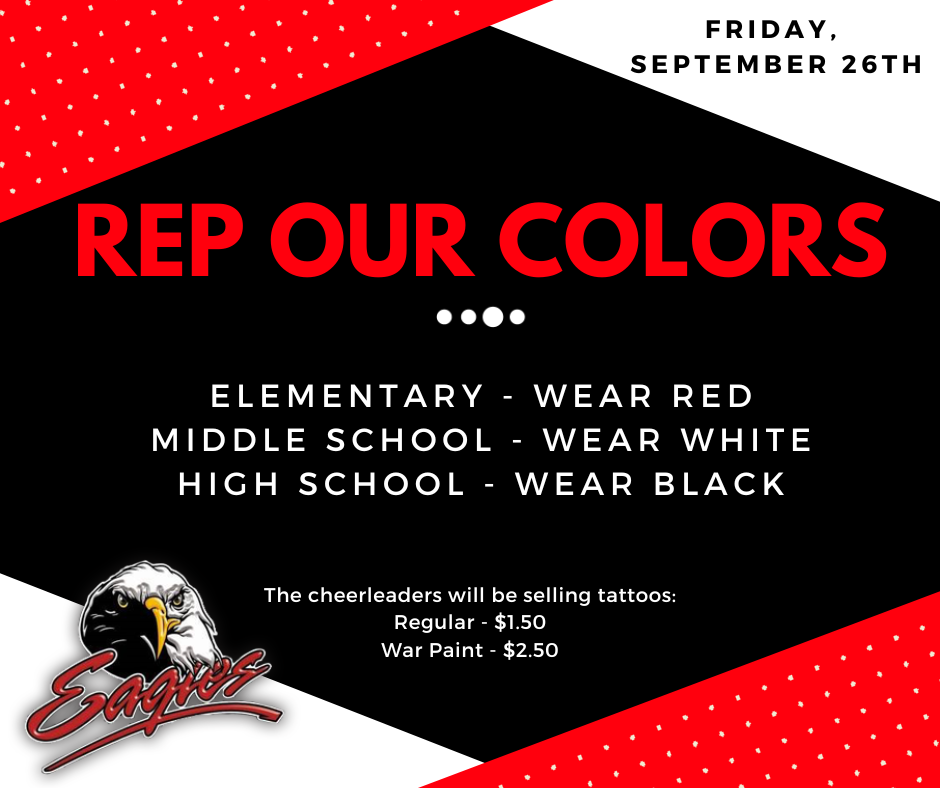 Rep our colors