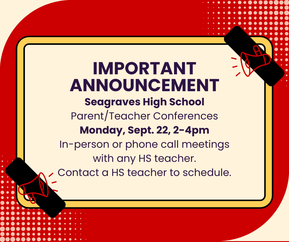 HS parent teacher conferences
