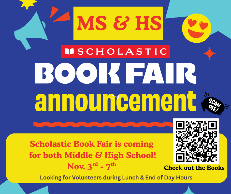 MS and HS book fair