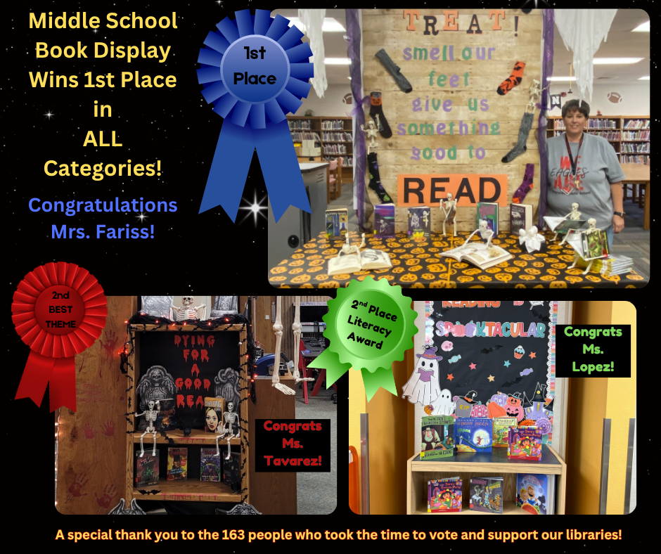 Book display winners