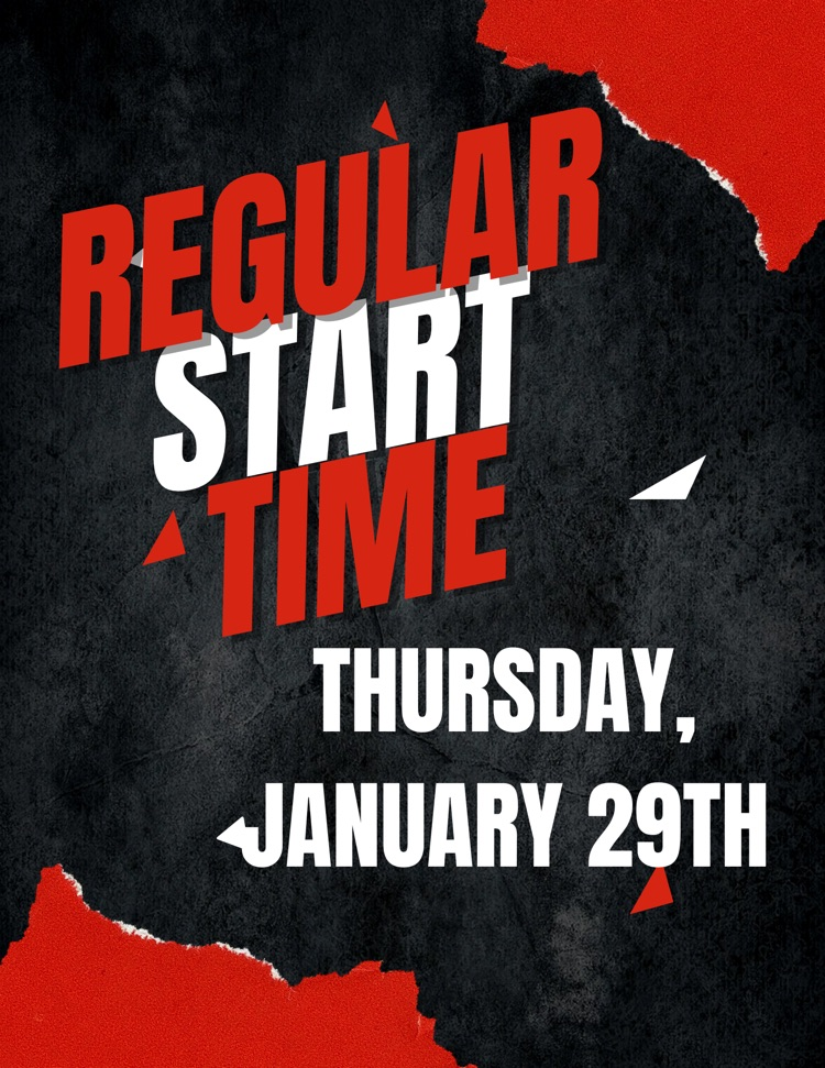 regular start time