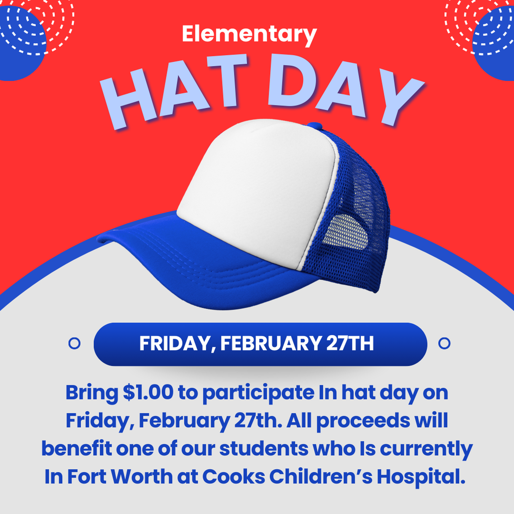 Elementary hat day