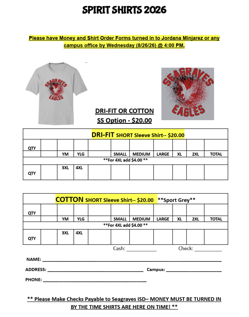 Spirit Shirt Option 1