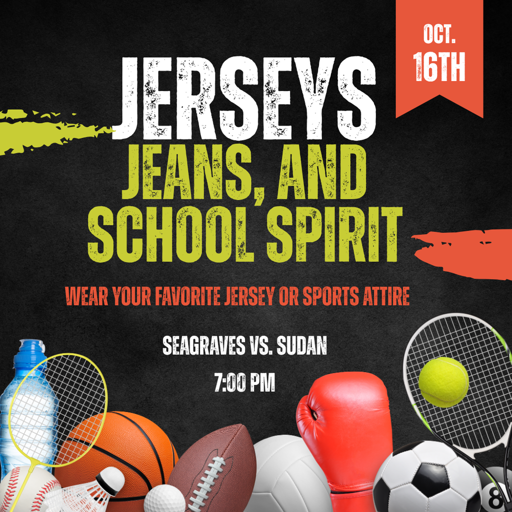 Jerseys, jeans, and school spirit