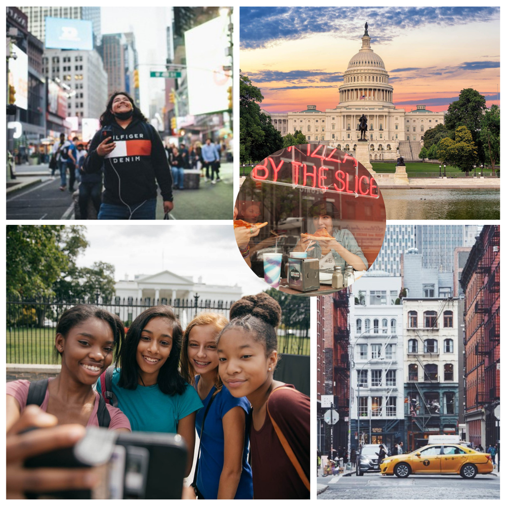 Washington DC and New York City