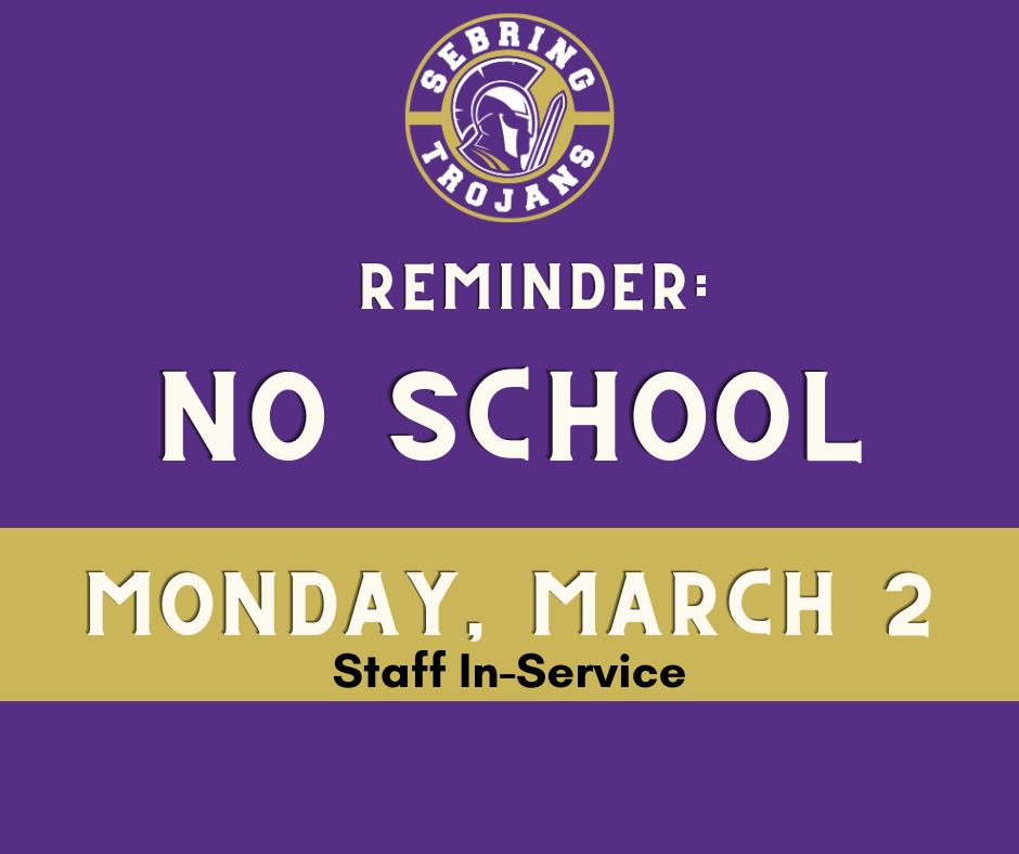 No School on March 2