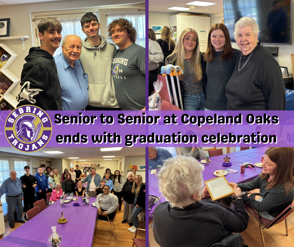 Senior to Senior at Copeland Oaks celebration