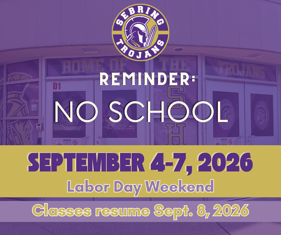 Reminder of Labor Day weekend