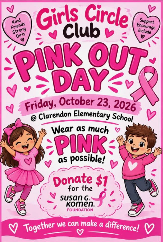 Girls Circle Club Pink Out