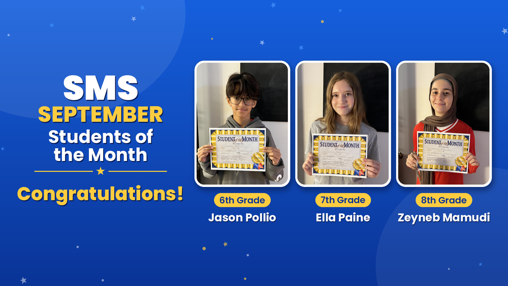 Student of the Month - September 2026