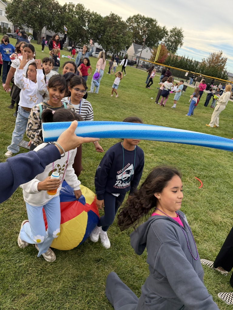 Students doing limbo