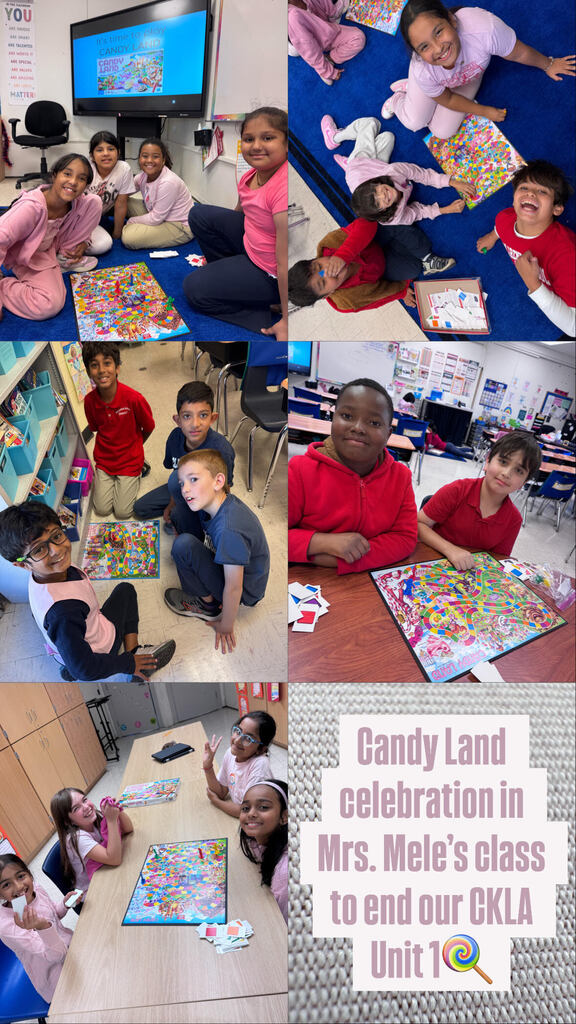 4th grade candy land