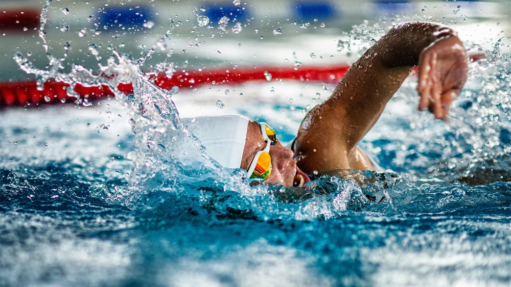 girls swim
