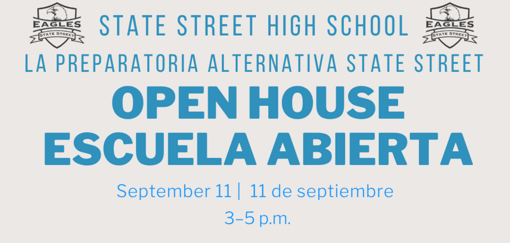 SSHS Open House September 11