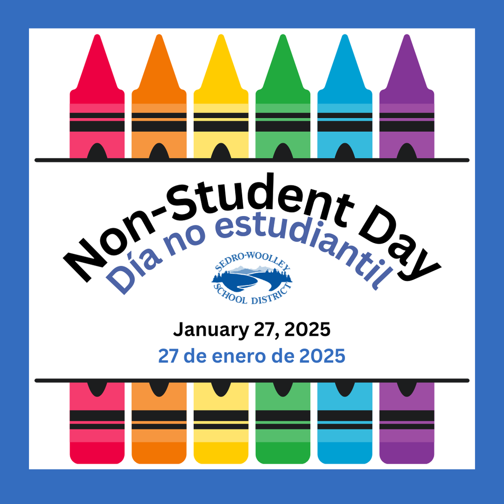 Today, January 27, is a non-student day for all students.