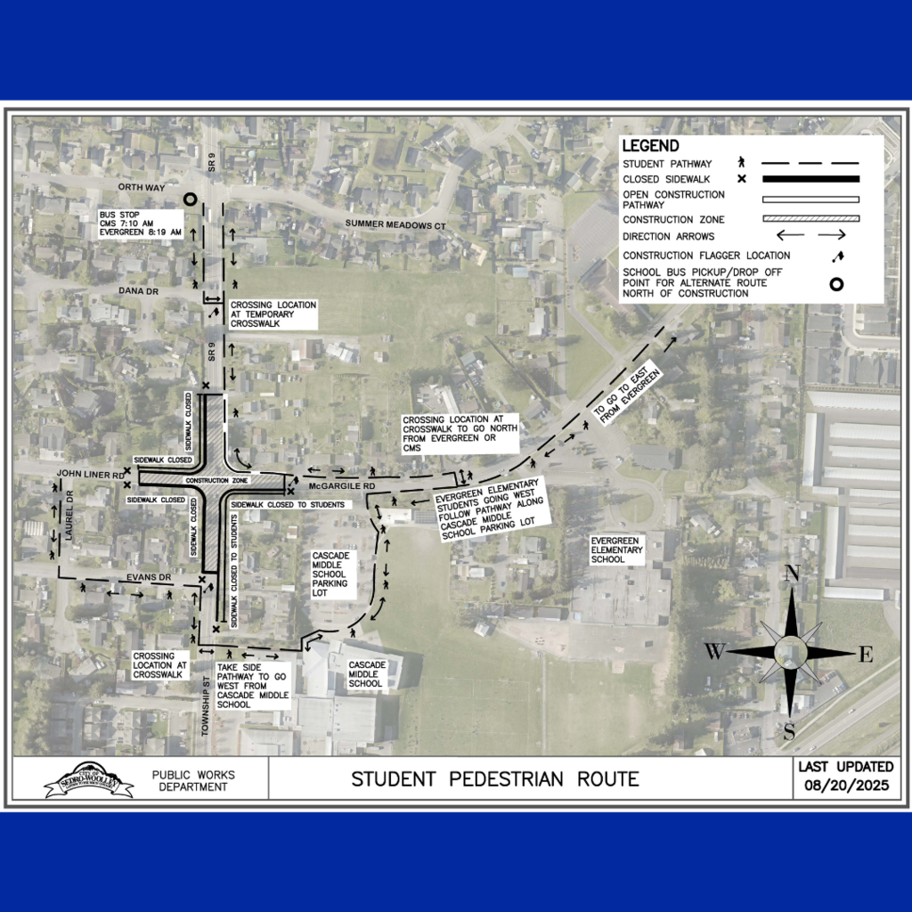 Student Pedestrian Route