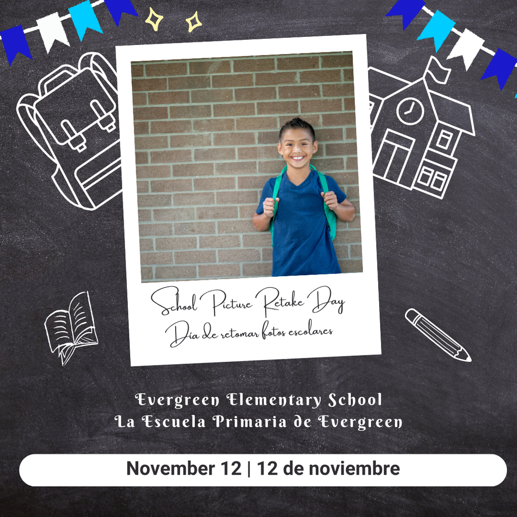 November 12 Evergreen Picture Retake Day