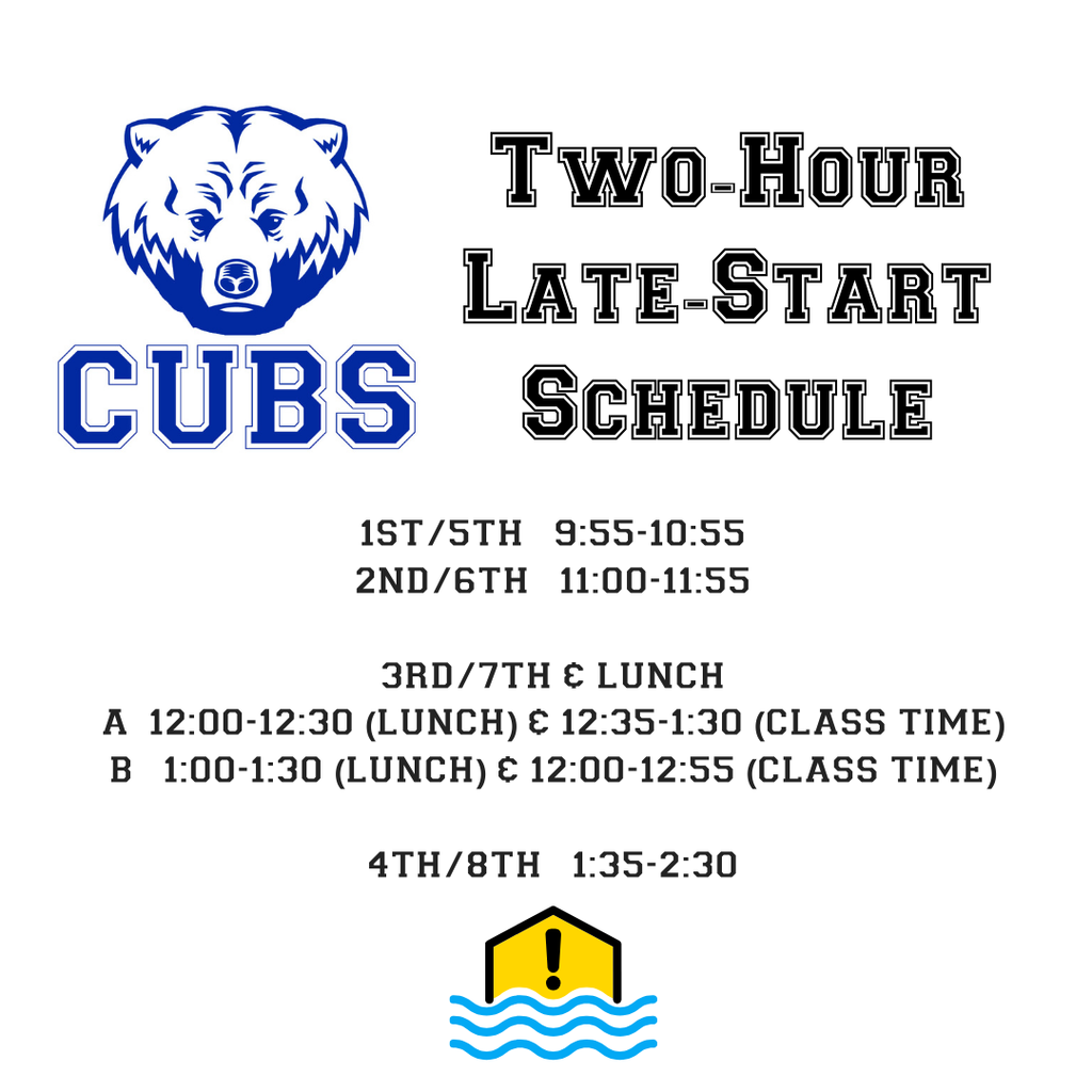 Due to ongoing flood-related road closures, Sedro-Woolley School District will operate on a two-hour late start on Monday, December 15. This decision allows additional time to assess road conditions and support safe travel for students, families, and staff. 📄 Full details, including school start times, transportation updates, and program adjustments: 👉 https://app.smore.com/n/260dvh Please continue to use caution when traveling. If it is not safe for your student to travel, their absence will be excused.