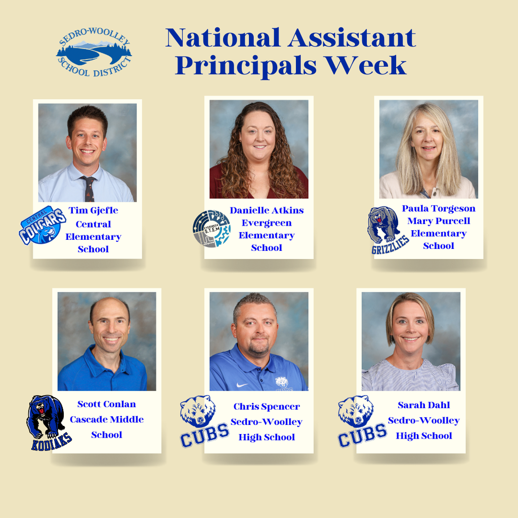 Next week we recognize National Assistant Principals Week and celebrate the assistant principals who help lead our schools. 