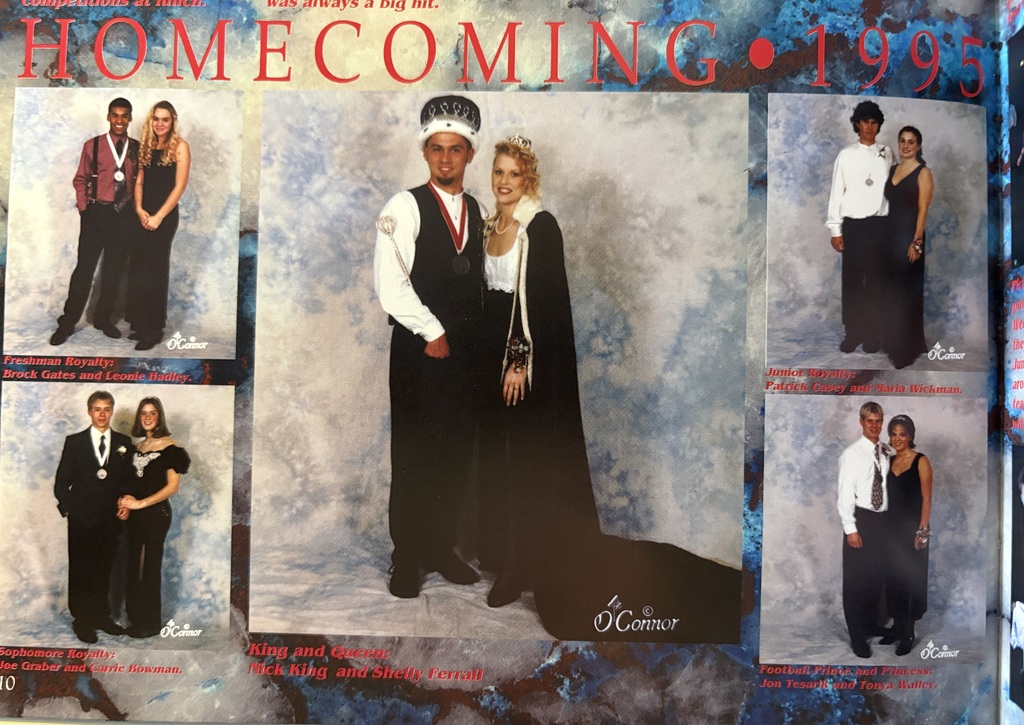 Homecoming royalty.