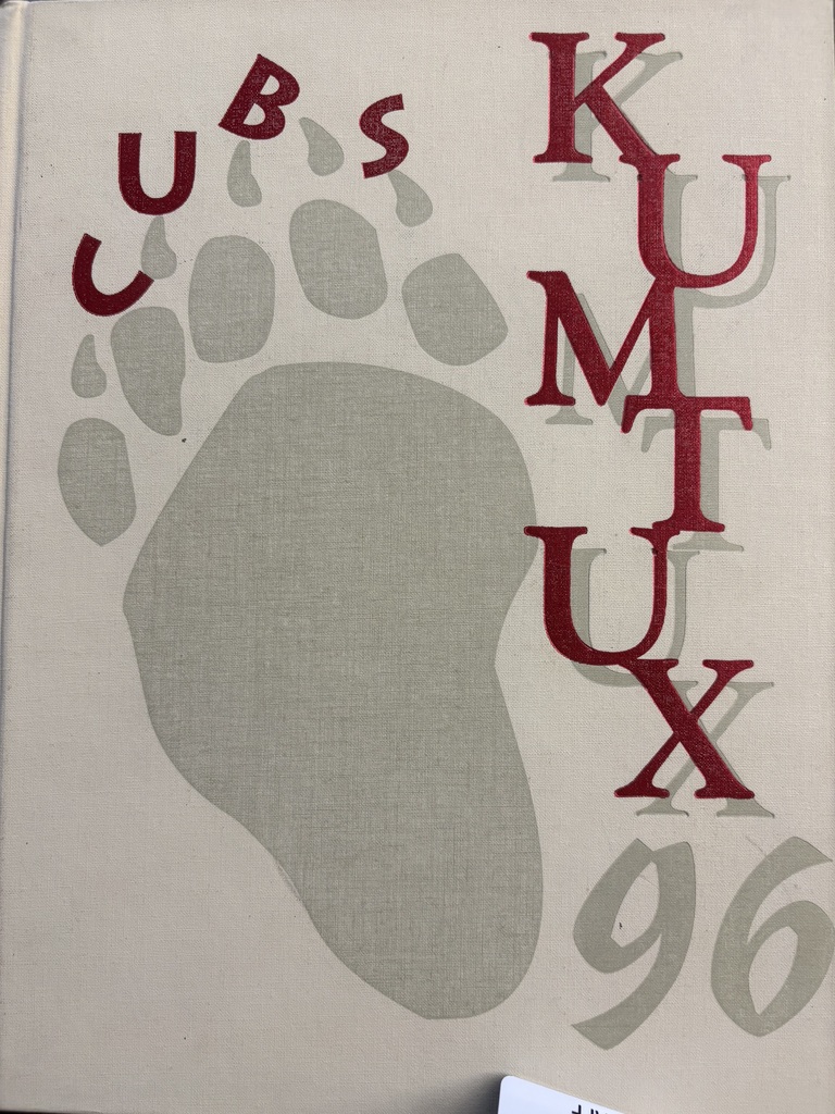 The cover of the 1996 Kumtux. 