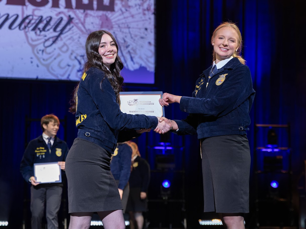 A group of Sedro-Woolley FFA students participate in activities and events during the Washington FFA State Convention at Washington State University in Pullman. Students represented Sedro-Woolley in competitions, leadership activities and workshops alongside FFA members from across the state.