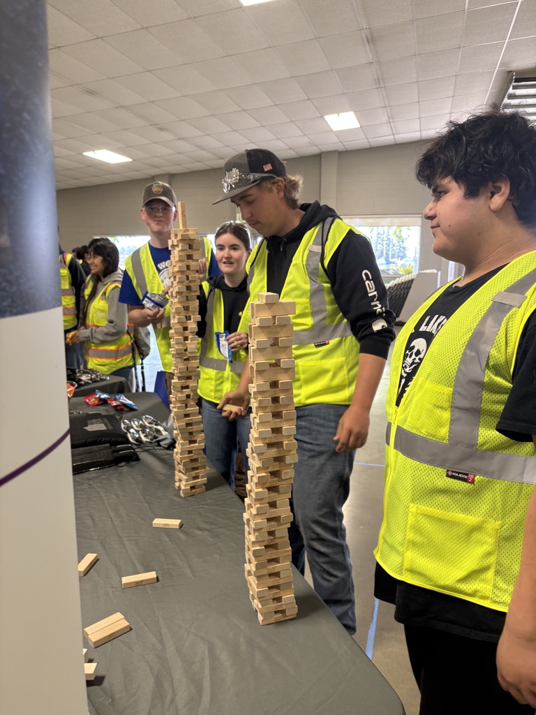 Sedro-Woolley High School students participate in hands-on construction and trades activities during the 2026 Northwest Washington Construction Career Day in Lynden. Students practice skills using tools, equipment, simulators, and other industry activities while learning about careers in the construction trades.