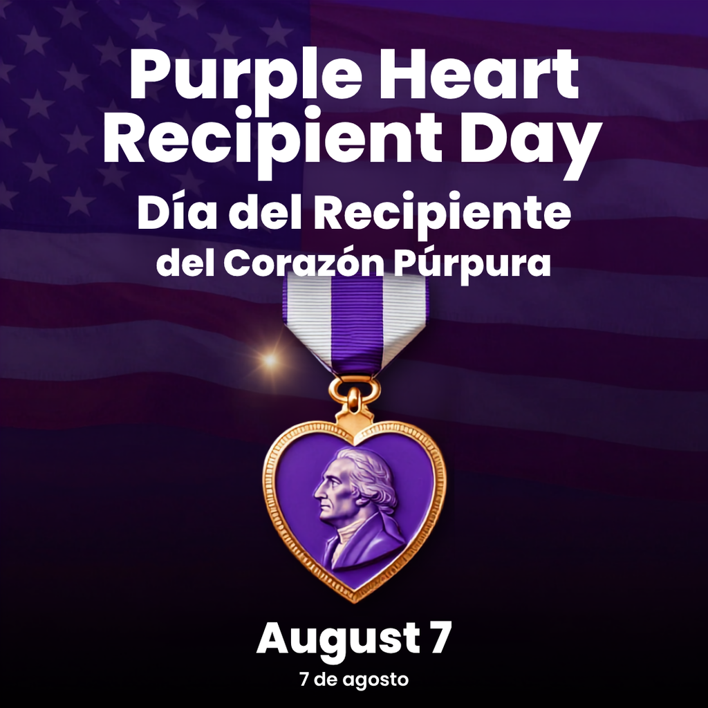 💜 August 7 is Purple Heart Recipient Day, a Washington state-recognized observance honoring members of the U.S. Armed Forces who were wounded or killed while serving our nation. The Sedro-Woolley School District joins our community in recognizing their courage, sacrifice and service. We are also proud to support our military-connected students and families. We understand that military life can bring frequent moves, school transitions, and deployments, and we are committed to helping students feel welcomed, connected, and supported throughout their educational journey. Learn more about resources available for military-connected families: https://sedrowoolleywa.sites.thrillshare.com/page/military-family-support
