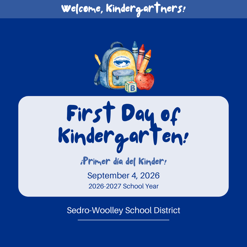 🎒 September 4 is the first day of kindergarten. Welcome to all of our newest learners!
