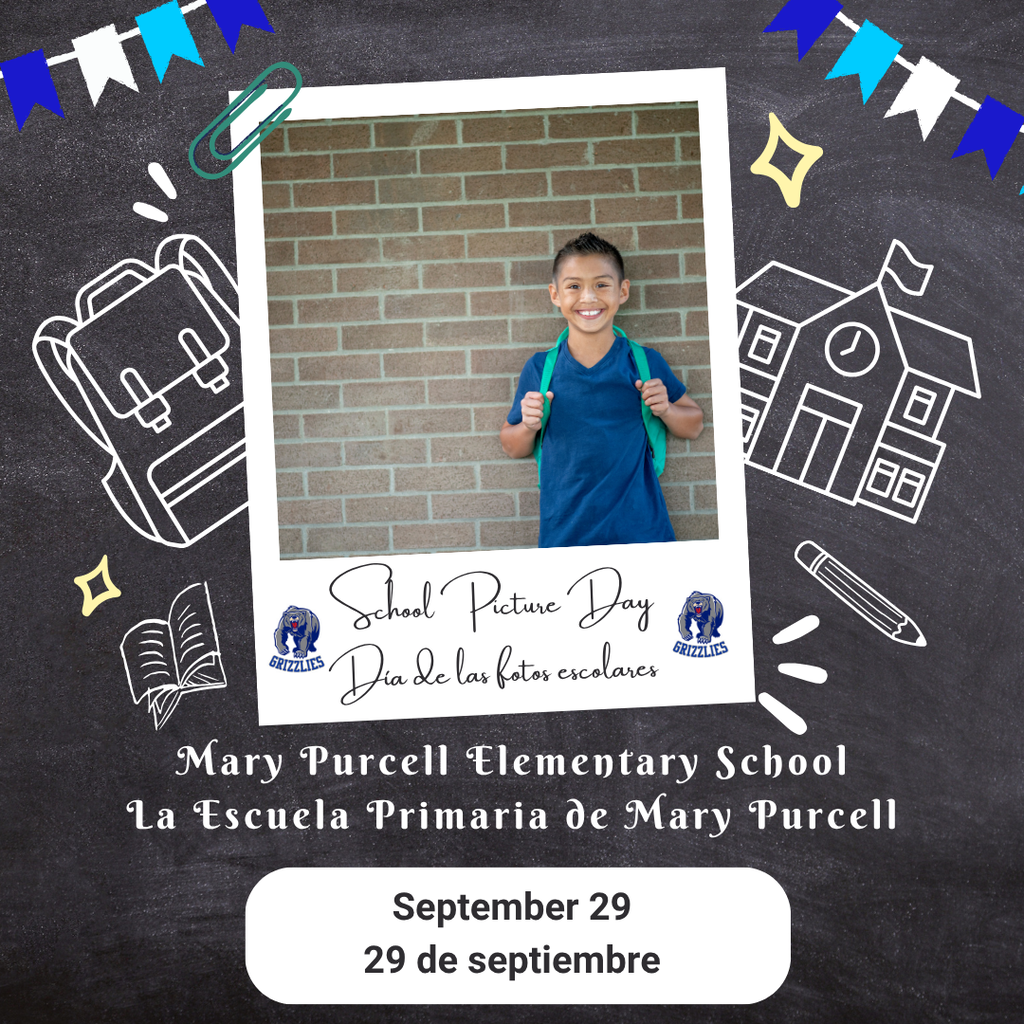 📸 Mary Purcell Elementary School Picture Day is September 29.