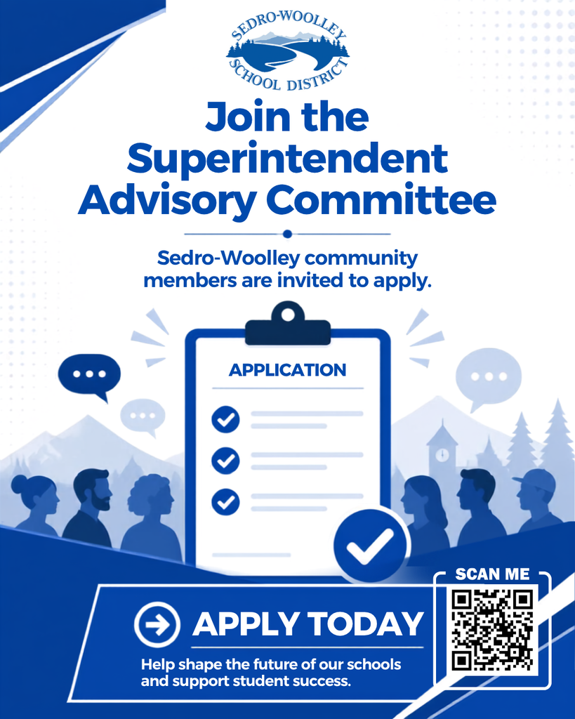 Join the Superintendent Advisory Committee by filling out the link in the text of the post! Apply today and help shape the future of our schools and support student success.