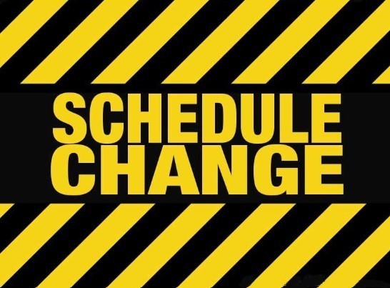 Schedule Change