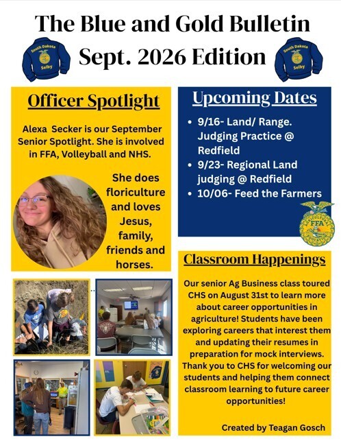 September newsletter